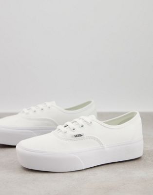 Vans Authentic Platform 2.0 trainers in white