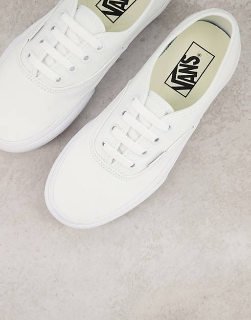 Women Trainers/Vans Authentic Platform 20 trainers in white 