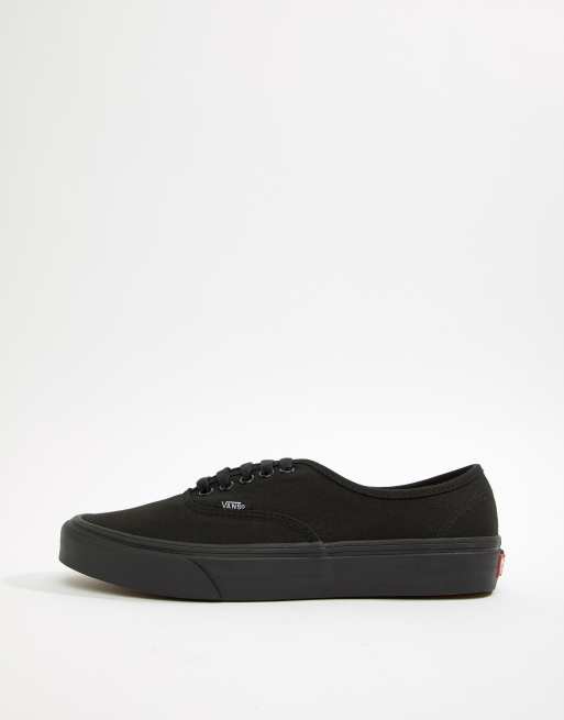 Engel usund Højde Vans Authentic plimsolls in black vee3bka | ASOS