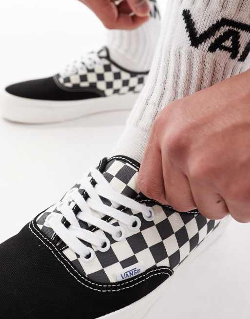 Vans Authentic premium 44 trainers in asphalt | ASOS