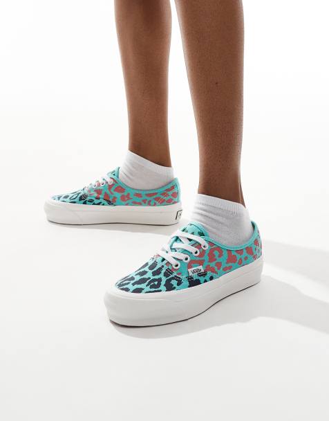 Vans Authentic premium 44 trainers in blue - view 1