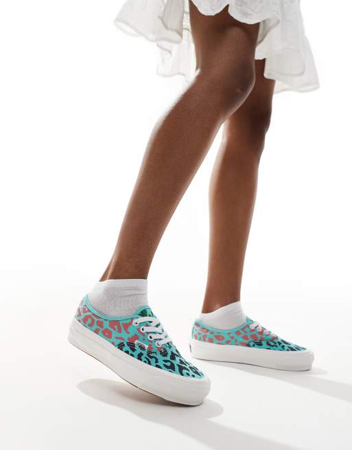 Vans Authentic premium 44 trainers in blue | ASOS