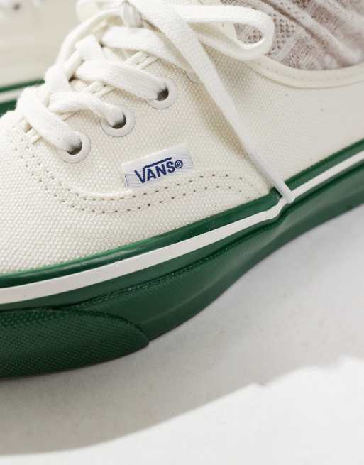 国内配送 VANS PREMIUM AUTHENTIC 44 WHITE/GREEN Buy Authentic 44 LX 'White Green' - VN000EBNWGR | GOAT MX
