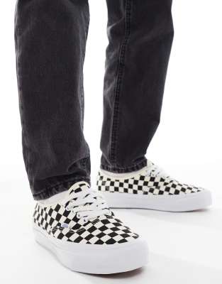 Authentic - Premium Reissue 44 - Sneaker mit Schachbrettmuster in Schwarz und Weiß Schwarz 45