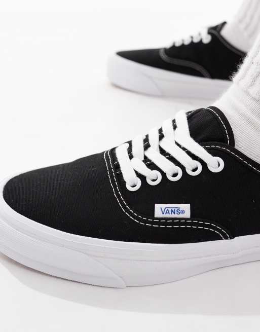 Vans Authentic premium reissue 44 trainers in black/white | ASOS