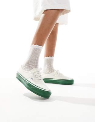 Vans Authentic - Premium 44 - Baskets - Blanc/vert
