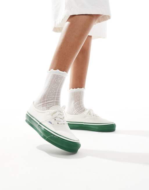 Vans Authentic - Premium 44 - Baskets - Blanc/vert