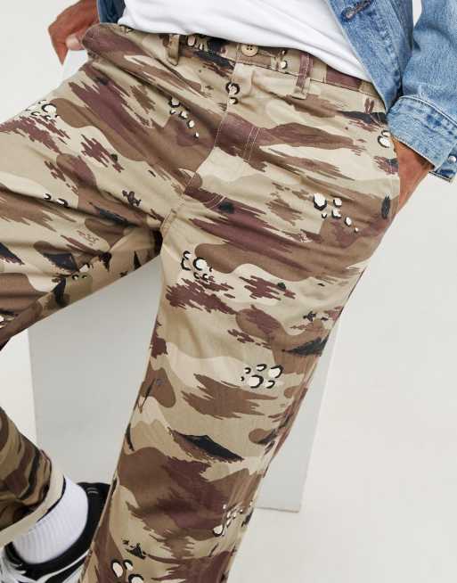 Vans best sale camo chino