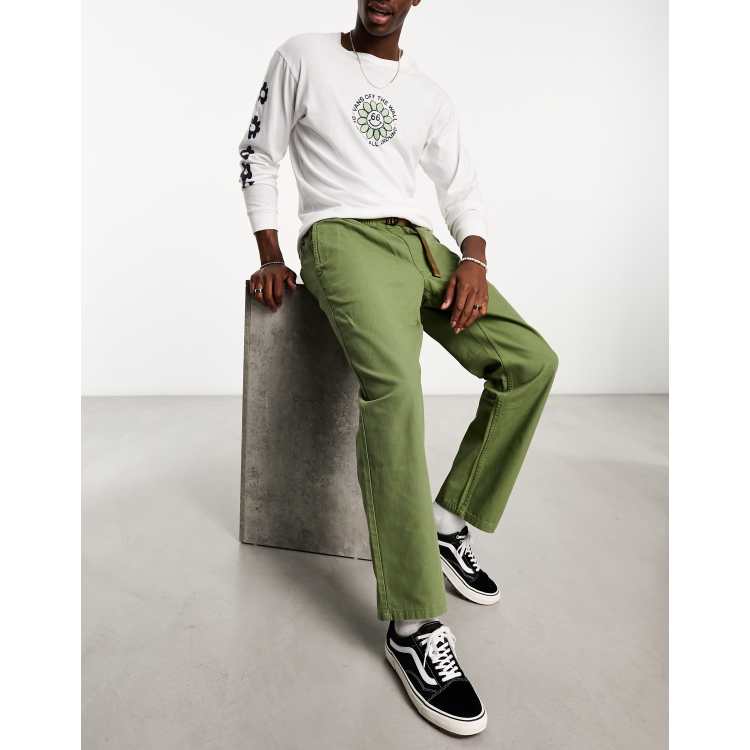 Dickies 874 straight fit work chino trousers in olive green