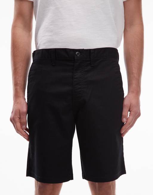 Vans Authentic relaxed chino shorts in black, 4 of 5