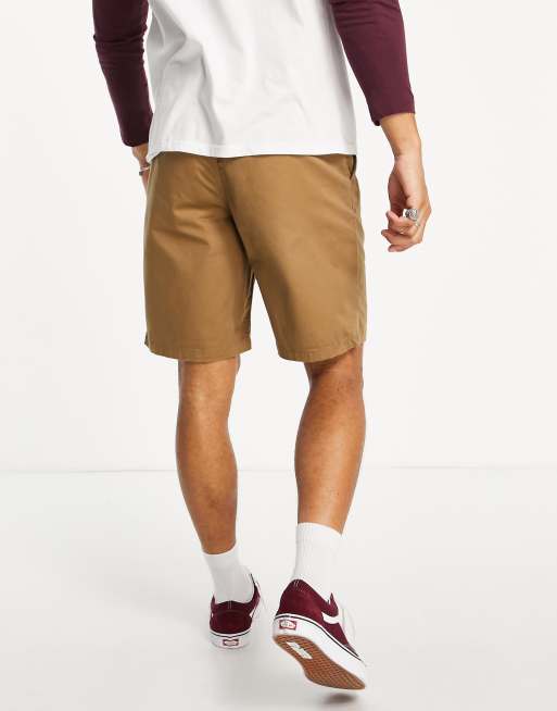 Vans Authentic relaxed chino shorts in tan