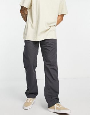 Vans Authentic relaxed chinos in dark grey