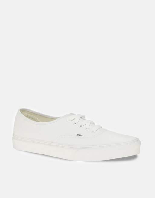 Vans bianche clearance authentic