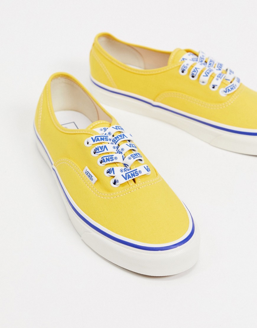 scarpe vans gialle