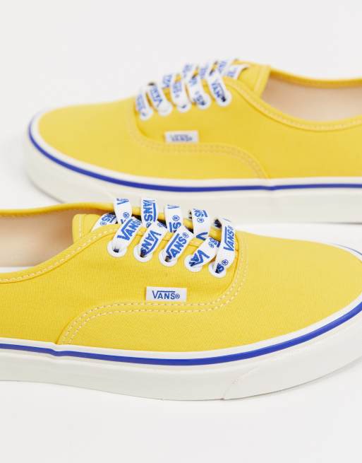 Vans cheap authentic gialle