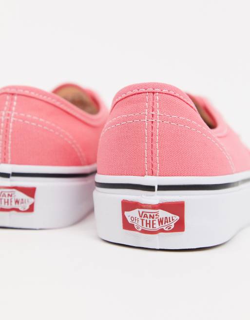 aktivt skrive fordøje Vans Authentic Shoes Strawberry Pink / True White | ASOS