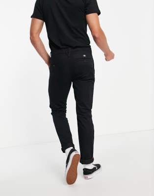 chino trousers black