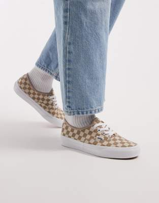 Vans Authentic - Sneaker in Aluminium/Hellbeige-Neutral