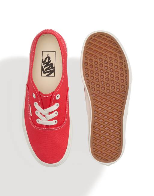 Vans Authentic Sneaker in Dunkelrot, 4 von 4