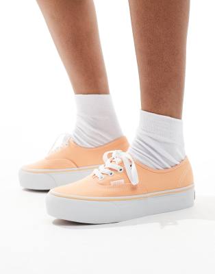 Vans Authentic - Sneaker in Pfirsich-Orange