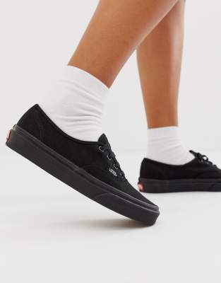 vans authentic schwarz