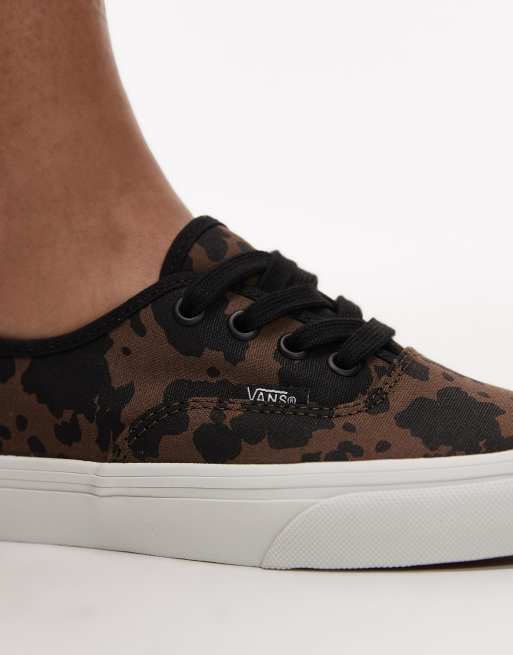 Vans – Authentic – Sneaker mit Kuhfleckenmuster, 4 von 5
