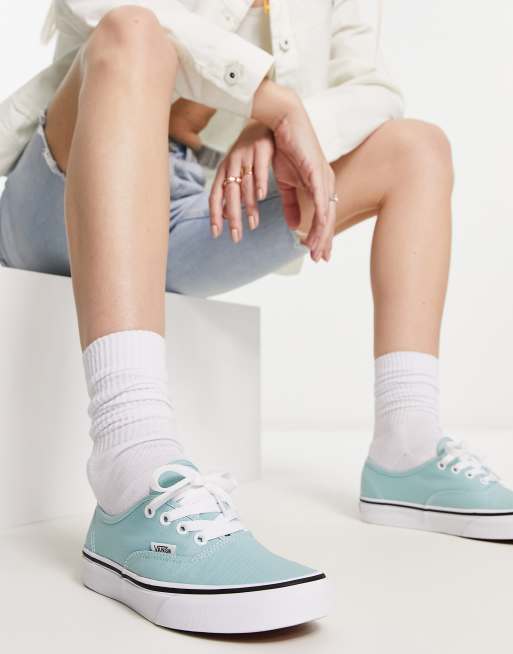 Vans basse clearance azzurre