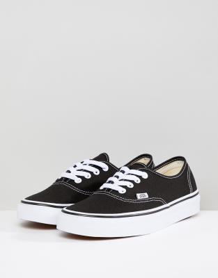 vans authentic nere e bianche