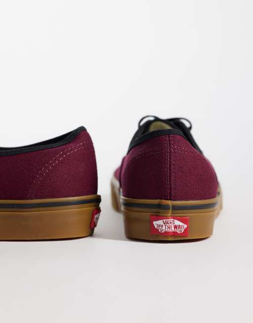 Vans - Authentic - Sneakers bordeaux, 2 di 5