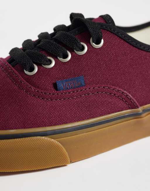 Vans - Authentic - Sneakers bordeaux, 4 di 5
