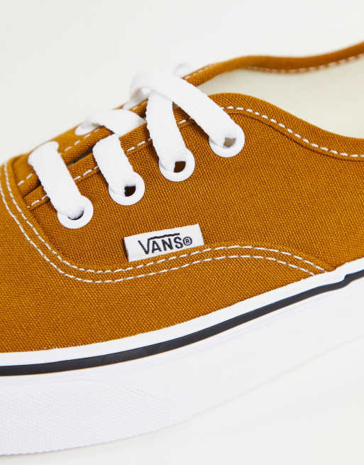 Vans authentic hot sale brun