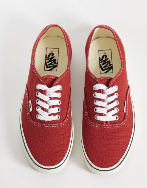 Vans Authentic sneakers i mörkröd, 3 av 5
