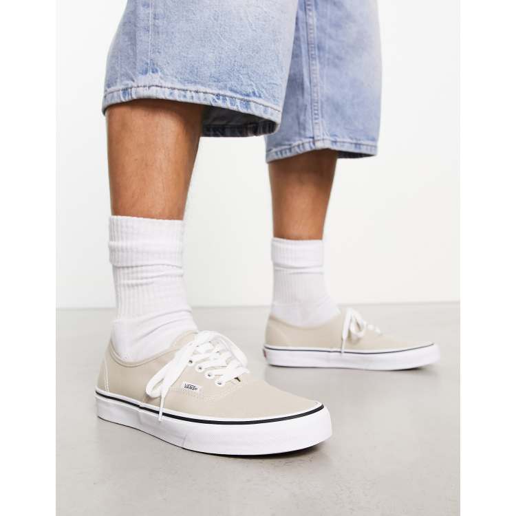 Vans authentic sneakers in beige ASOS