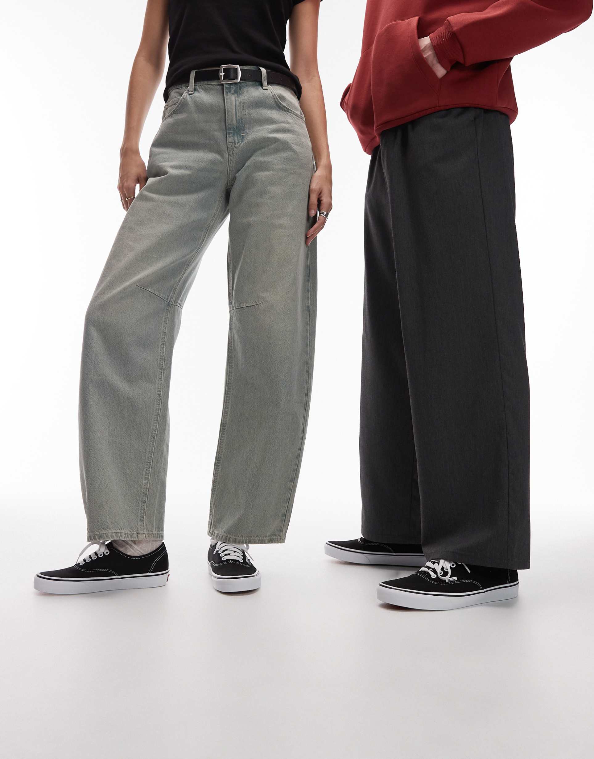 vans authentic sneakers in black and white