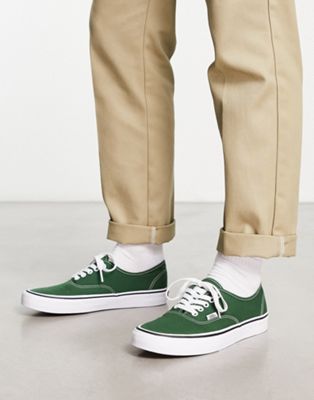 Vans Authentic sneakers in green ASOS