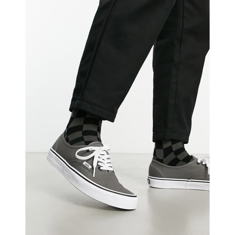 Vans authentic on sale mens Grey