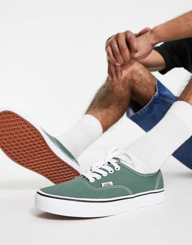 Vans Authentic sneakers in mid green