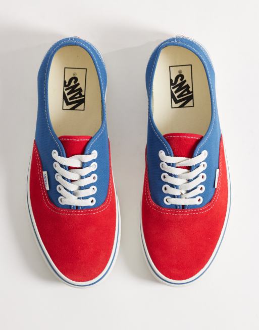 Vans Authentic sneakers in red, 3 of 5
