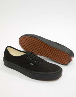 vans authentic triple black