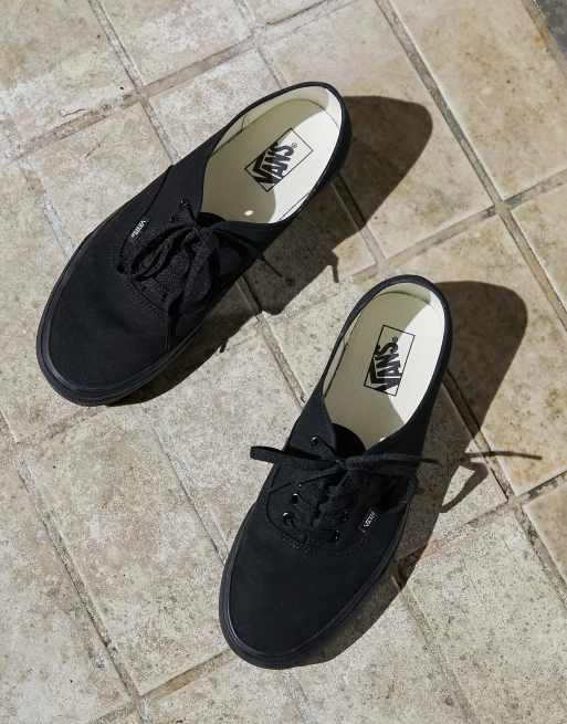 Vans Authentic sneakers in triple black