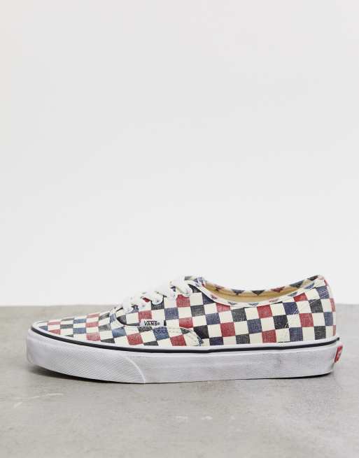 Vans authentic 2025 a carreaux