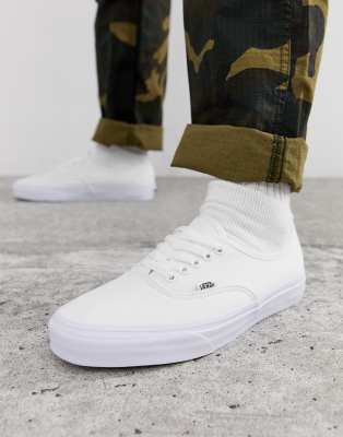 vans true white high tops