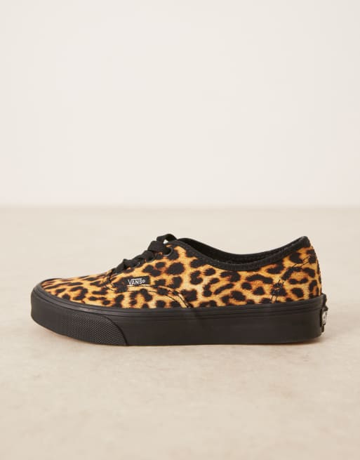 Vans - Authentic - Sneakers med leopardprint, 2 af 5
