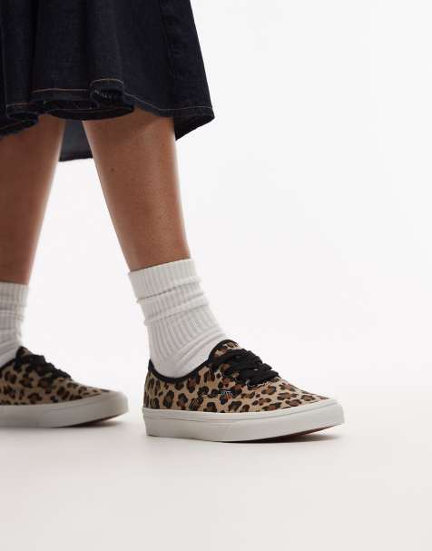 Vans - Authentic - Sneakers med leopardprint - view 1