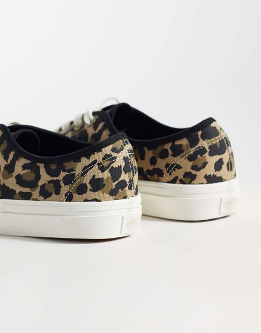 Vans - Authentic - Sneakers med leopardprint, 2 af 5