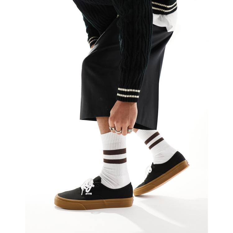 Vans Authentic Sneakers nere con suola in gomma