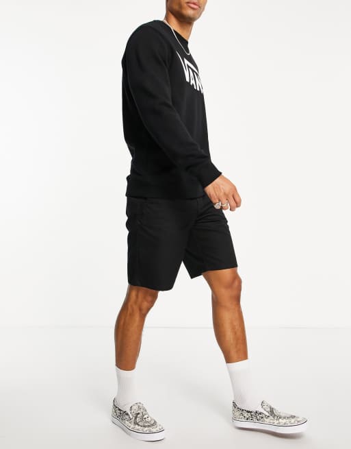 Vans Authentic - Sorte chinoshorts i afslappet pasform, 4 af 4