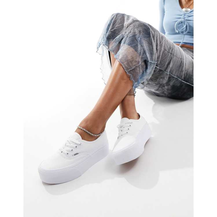 Fully white vans shop