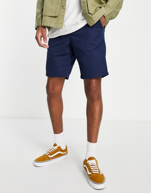 Vans Authentic Stretch chino shorts in navy