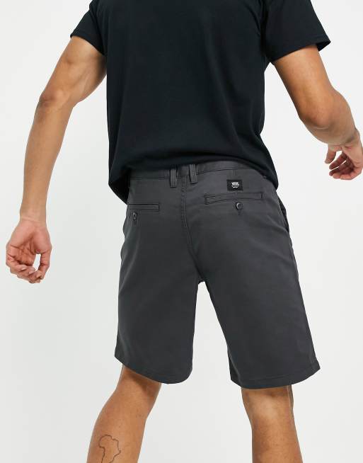 Vans Authentic stretch shorts in dark grey ASOS